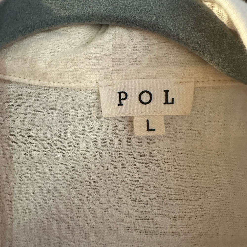 POL Floral Cream Utility Jacket - Picture 5 of 6